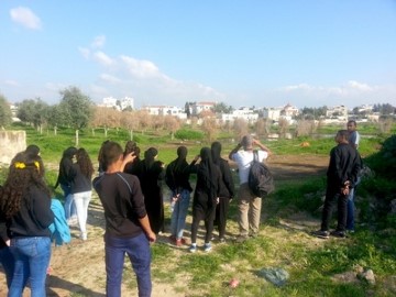 קורס "מדריכי טבע וסביבה" לקבוצת נערים מהחברה הערבית
