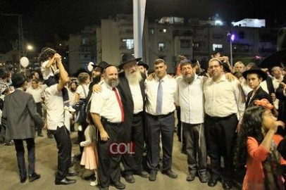 שמחת בית השואבה בקהילת חב"ד לוד