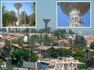 ראש העיר יאיר רביבו: "להסיר את כל האנטנות הסלולאריות ממגדל המים בדיזראלי"
