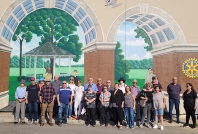 חברי רוטרי חולון ביקרו בפסיפס וברוטרי לוד