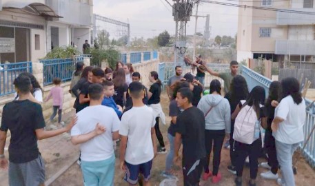 נערי הפועל לוד תורמים לקהילה