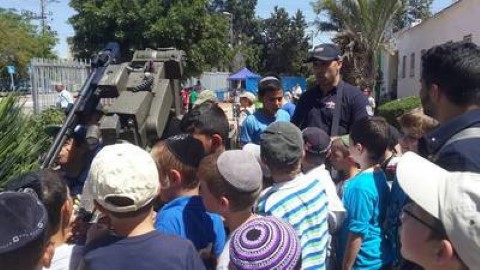 יום קהילה והצדעה למשטרת ישראל וכוחות הביטחון בלוד