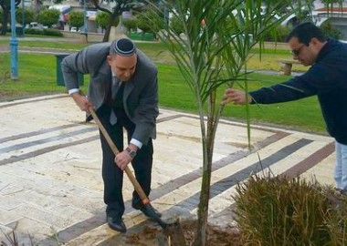 ט"ו בשבט שמח בלוד