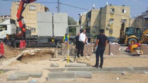 החל שלב ב' בפרויקט הצבת מיכלי אשפה מוטמנים במקום "הצפרדעים" המכוערים בלוד