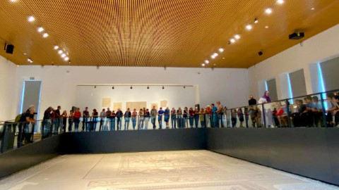 מעל 1,000 איש ביקרו במוזיאון הפסיפס בלוד בחול המועד סוכות