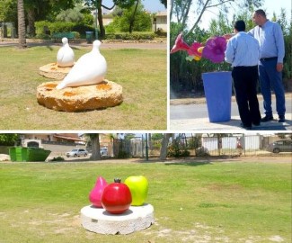 פסלי נוי לשיפור חזות העיר לוד