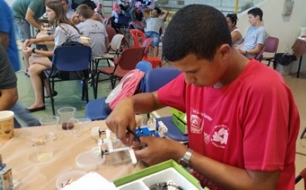 ביה"ס הטכנולוגי מח"ט עתיד לוד זכה במקום הראשון בתחרות הרובוטיקה הארצית
