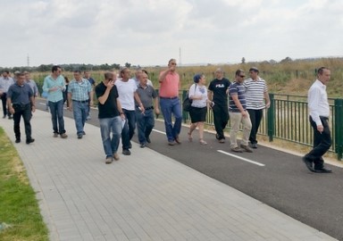 חברי מועצת העיר לוד מתרשמים מתנופת העשייה בעיר