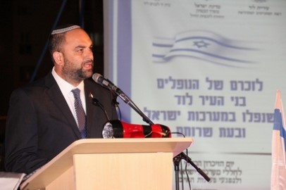 לוד התייחדה עם זכרם של חללי מערכות ישראל ונפגעי פעולות האיבה