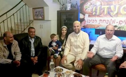 "תרבחו ותסעדו": שרי הביטחון והפנים פתחו בלוד את ביקוריהם בערב המימונה