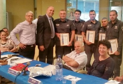 בהוקרה מראש העיר ללוחמי נחשון