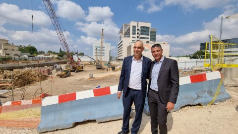 הונחה אבן הפינה לבניית הקמפוס המפואר של מזרחי-טפחות בלוד