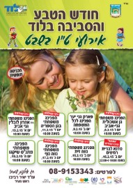 חודש הטבע והסביבה בלוד לרגל ט"ו בשבט
