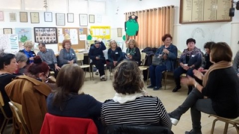 רכזות זה"ב בגן מהדרום מתארחות ב"בית המתנדב" בלוד