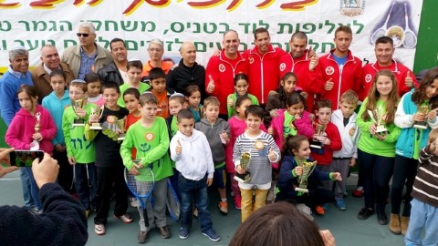 טקס מרשים וססגוני לסיום אליפות הטניס בלוד