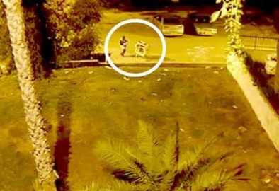 גנב קולטני ניקוז נתפס בזכות מצלמות הביטחון בלוד