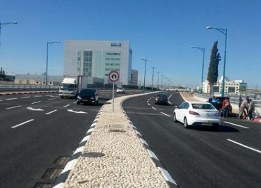 כניסה צפונית חדשה ללוד ולפארק העסקים מכביש 40