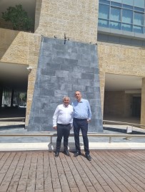 הנהלת עיריית דימונה ביקרה בבניין עיריית לוד