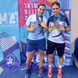 אלופה תוצרת לוד: אלינה ברגלסון מלוד היא אלופת הארץ בבדמינטון עד גיל 17