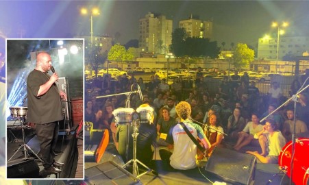 צעירי לוד חגגו בהופעה של המוזיקאי שי צברי ב'מרכז הצעירים'