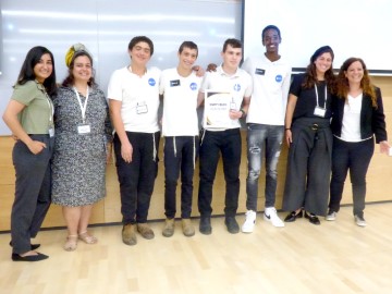 מיזם חניה לבעלי תו נכה של נערים מלוד זכה במקום הראשון בתחרות ארצית ליזמות של בני נוער