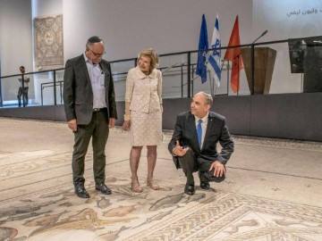 נחנך מרכז המבקרים לפסיפס לוד הנדיר והמרהיב