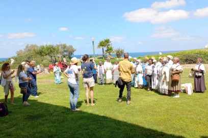 הגמלאים מלוד יצאו לטיול וסיור בקיסריה