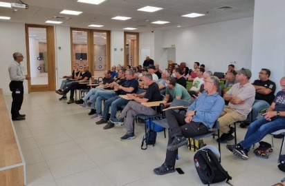 משלחת מערך הטייס האווירי של משטרת ישראל סיירו בלוד וראו את התנופה ברחבי העיר