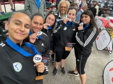 שתי ספורטאיות מלוד זכו במדליית ארד באליפות אירופה בפטאנק שהתקיימה בספרד