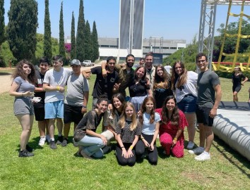 עם כוכב נינג'ה ישראל: חניכי מועדון אדום מגני אביב בלוד ביקרו במכון דוידסון