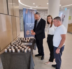 עיריית לוד זוכרת את ששת מיליון היהודים שנספו בשואה