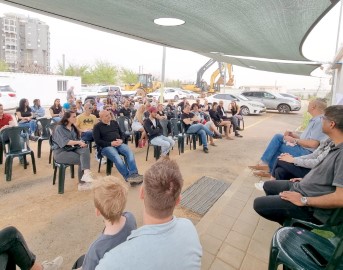 סיור מודרך לתושבים חדשים שרכשו בנופי בן שמן בלוד