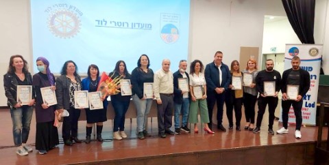 14 אנשי רפואה מלוד נבחרו ל'עובד המצטיין' של מועדון רוטרי