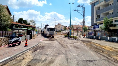 התחדשות ושדרוג רחוב איינשטיין בלוד