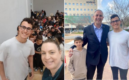 יובל שמלא - זוכה נינג'ה ישראל העניק השראה לילדי לוד במתנ"ס גני יער