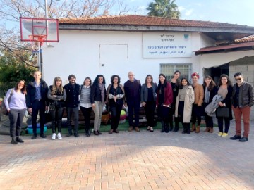 משלחת הרכש החברתי של משרד ראש הממשלה באים ללמוד ממחוז מרכז - המחלקה לקידום נוער לוד