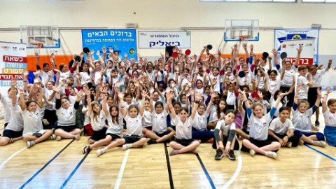 אירוע שיא של פרויקט "אתנה" באיגוד טניס השולחן התקיים בלוד