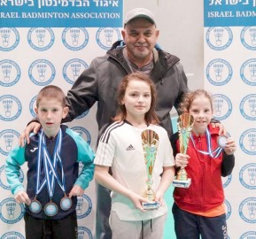 מועדון הבדמינטון של מכבי לוד נחל הצלחות באליפות הארץ!