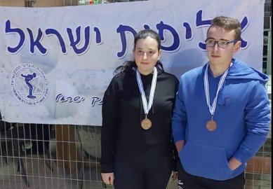 מקום שלישי לספורטאים מלוד באליפות הארץ בפטאנק