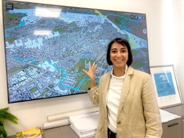 מהנדסת העיר לוד - גל גבריאל:  "לוד הופכת לעיר מובילה ומרכזית בישראל"