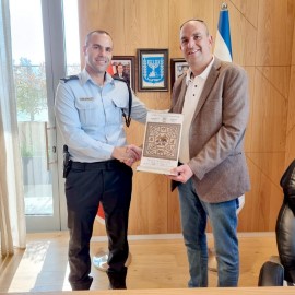 "תרם לאכיפת החוק והסדר בלוד"!