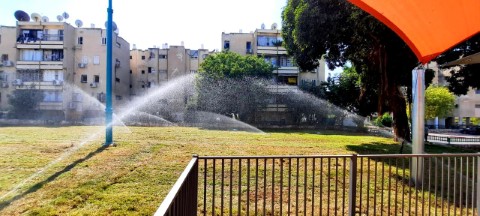 עיריית לוד חוסכת במים ושומרת על האקלים