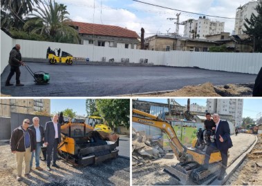 רחוב חנה סנש בלוד שודרג עם חניות, מדרכות כביש חדש ותאורה לילית - בעלות של מיליון שקל