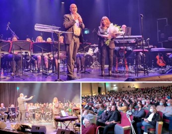 שירי ארץ ישראל: מאות מתושבי לוד נהנו ממופע קלאסיקה של הזמרת הלאומית ירדנה ארזי