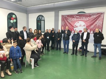 ראש העיר לוד בירך את הקהילה הנוצרית לרגל חג המולד והשנה האזרחית החדשה 2022