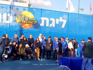 בפעם השנייה ברציפות: קבוצת הנשים של הפועל לוד זכתה באליפות המדינה בטניס